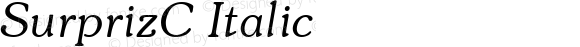 SurprizC Italic