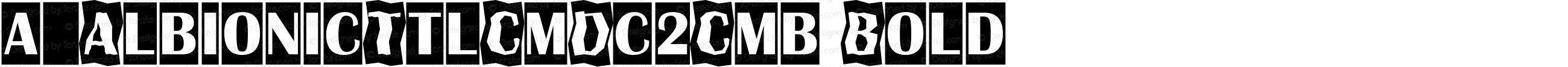 a_AlbionicTtlCmDc2Cmb Bold