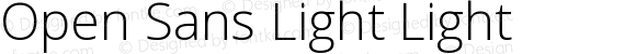 Open Sans Light Light