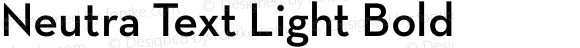 Neutra Text Light Bold