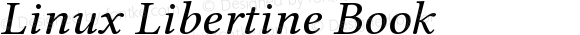 Linux Libertine Italic7