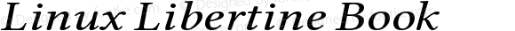 Linux Libertine Italic5