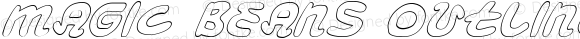 Magic Beans Outline Italic Outline Italic