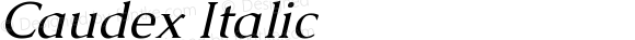 Caudex Italic