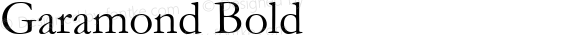 Garamond Bold