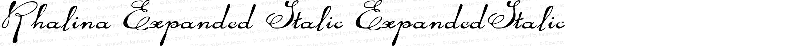 Rhalina Expanded Italic ExpandedItalic