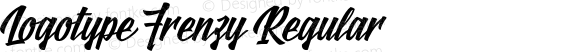 Logotype Frenzy Regular