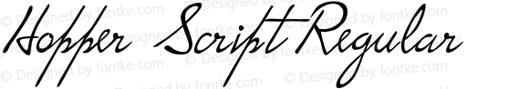 Hopper Script Regular