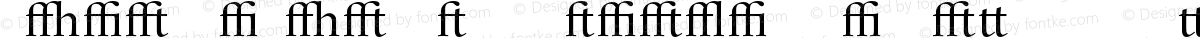 WhitenightsLTW05-TitlingLigatures Regular