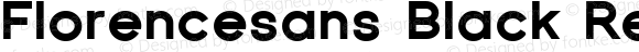 Florencesans Black Regular