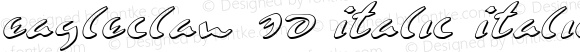 Eagleclaw 3D Italic Italic