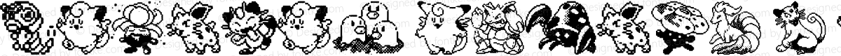 Pokemon pixels 1 Regular