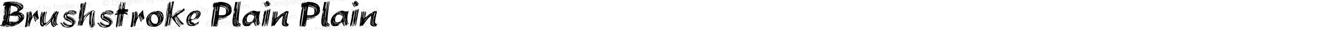 Brushstroke Plain Plain