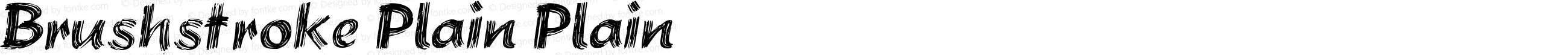 Brushstroke Plain Plain
