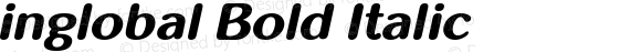 inglobal Bold Italic