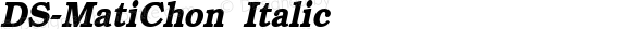 DS-MatiChon Italic