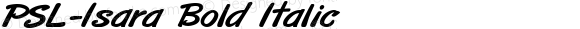 PSL-Isara Bold Italic