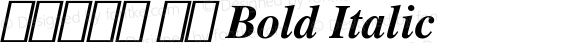 Abkai Translit HI Bold Italic