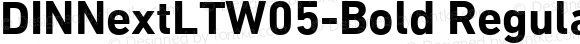 DIN Next LT W05 Bold