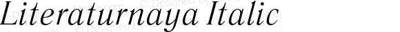 Literaturnaya Italic