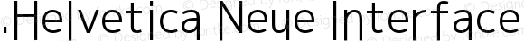 .Helvetica Neue Interface Bold