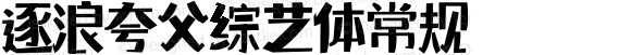 逐浪夸父综艺体 常规