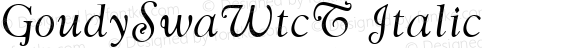 GoudySwaWtcT Italic