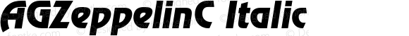 AGZeppelinC Italic