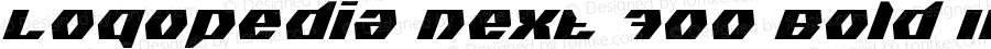 Logopedia Next 700 Bold Italic