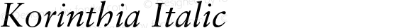 Korinthia Italic