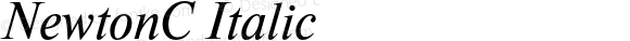 NewtonC Italic