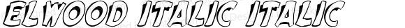 Elwood-Italic Italic Altsys Fontographer 3.5  7/6/93