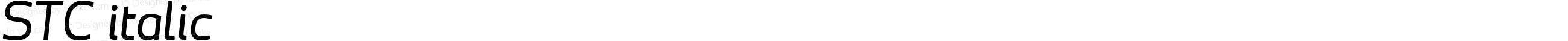 STC italic