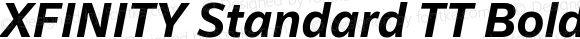 XFINITY Standard TT Bold Italic