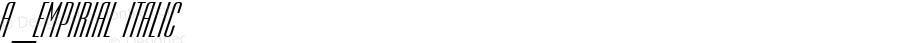 a_Empirial Italic