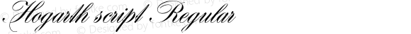 Hogarth script