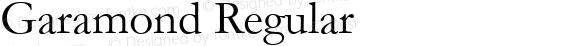 Garamond Regular