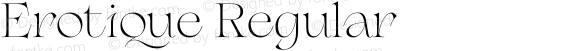 Erotique Regular