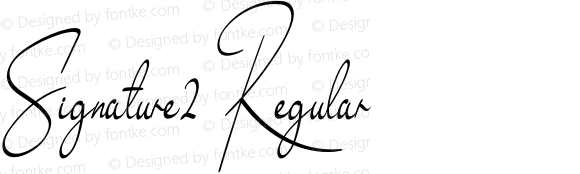 Signature2 Regular