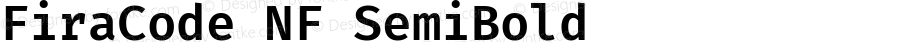 FiraCode NF SemiBold
