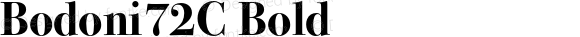 Bodoni72C Bold