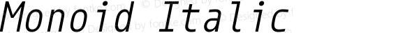 Monoid Italic