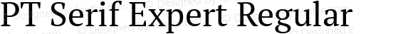 PT Serif Expert Regular