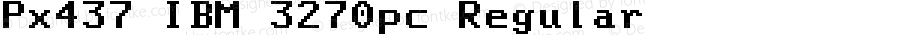 Px437 IBM 3270pc Regular v2.2-2020-11