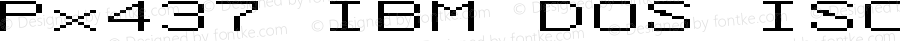 Px437 IBM DOS ISO9-2x Regular v2.2-2020-11