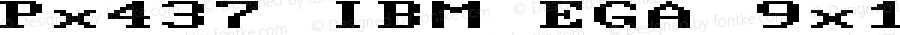 Px437 IBM EGA 9x14-2x Regular v2.2-2020-11