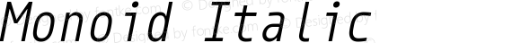 Monoid Italic