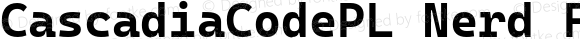 CascadiaCodePL Nerd Font Bold