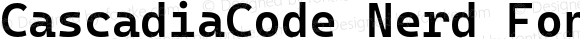 CascadiaCode Nerd Font SemiBold