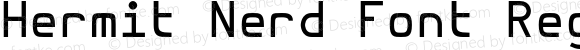 Hermit Nerd Font Regular